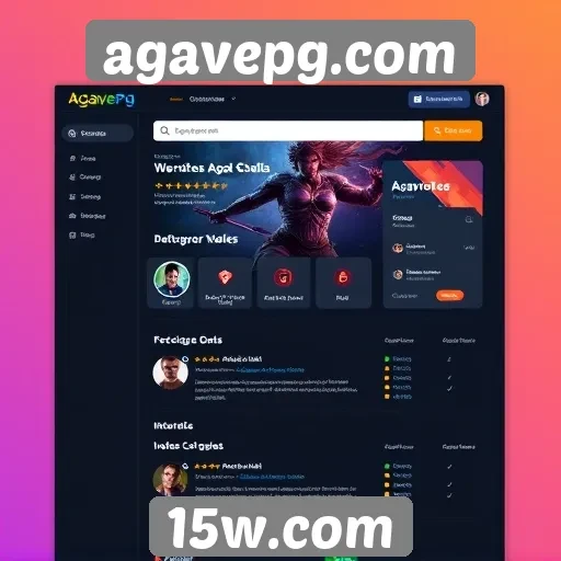 Destaques das inovações na interface do agavepg.com